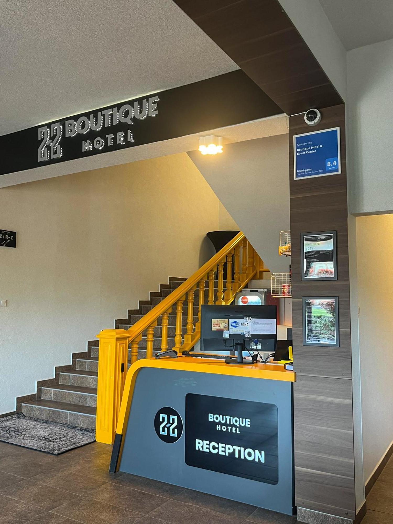Boutique Hotel & Event Center Budapest Luaran gambar